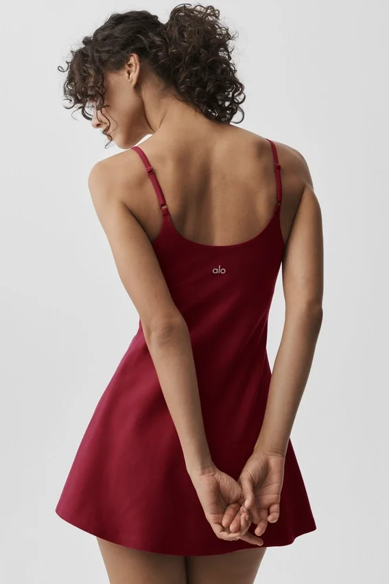 Alosoft Encore Tennis Dress - Summer Romance Red