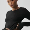 Alosoft Finesse Long Sleeve - Black