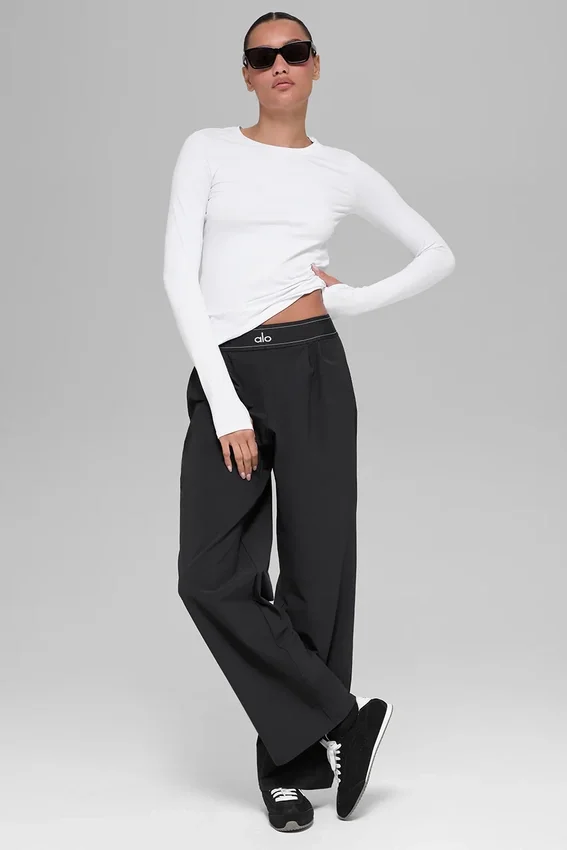 Alosoft Finesse Long Sleeve - White