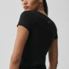 Alosoft Finesse Tee - Black
