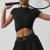 Alosoft Finesse Tee - Black