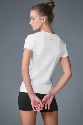 Alosoft Finesse Tee – White