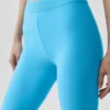 Alosoft High-Waist Iconic 90'S Capri - Azure Blue