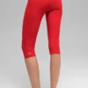 Alosoft High-Waist Iconic 90'S Capri - Bright Red