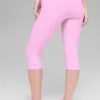 Alosoft High-Waist Iconic 90'S Capri - Candy Heart Pink