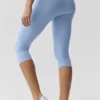 Alosoft High-Waist Iconic 90'S Capri - Light Provence Blue