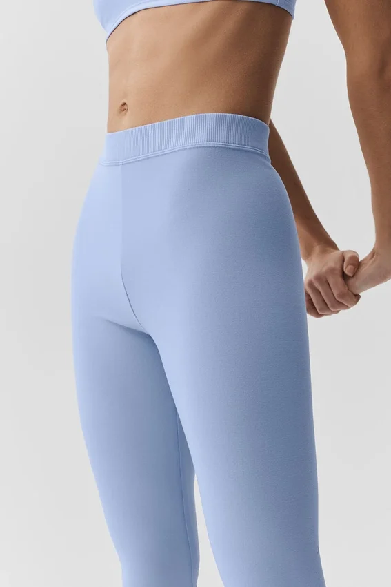 Alosoft High-Waist Iconic 90'S Capri - Light Provence Blue