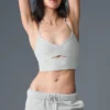 Alosoft Highlight Bra - Athletic Heather Grey