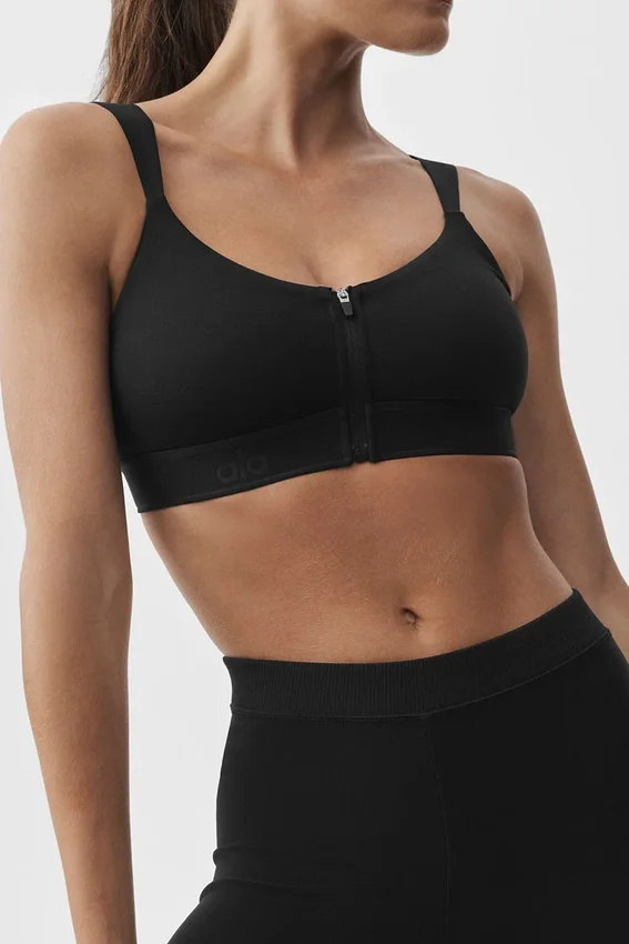 Alosoft Molded Showcase Bra - Black