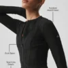 Alosoft Recharge Jacket - Black