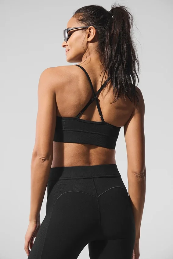 Alosoft Relay Bra - Black/White