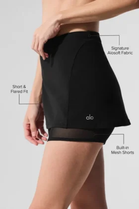 Alosoft Serve It up Skirt – Black