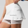 Alosoft Serve It up Skirt - White