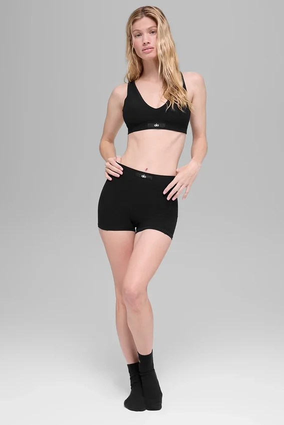Alosoft Sincere Bra - Black