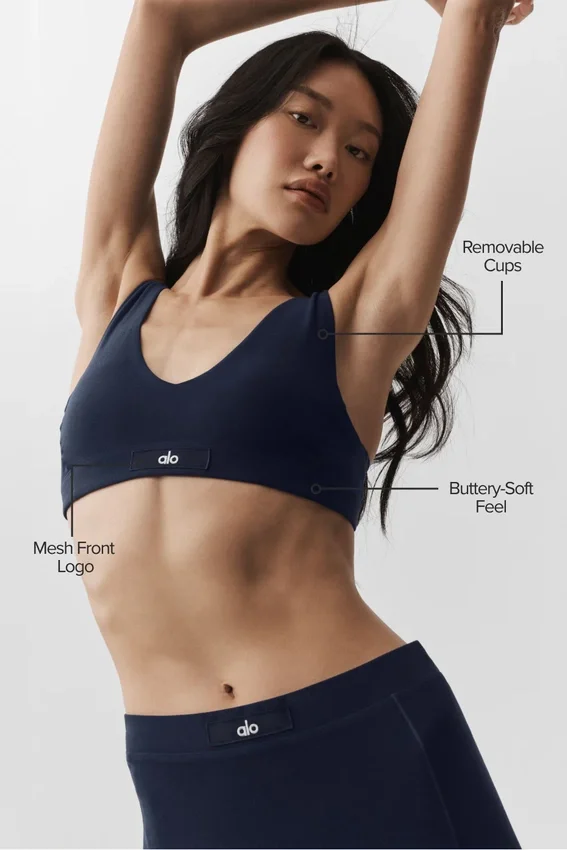 Alosoft Sincere Bra - Navy