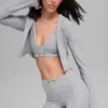Alosoft Sincere Fitted Jacket - Athletic Heather Grey
