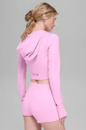 Alosoft Sincere Fitted Jacket – Candy Heart Pink