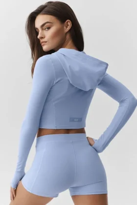 Alosoft Sincere Fitted Jacket – Light Provence Blue