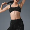 Alosoft Sunray Bra - Black/White