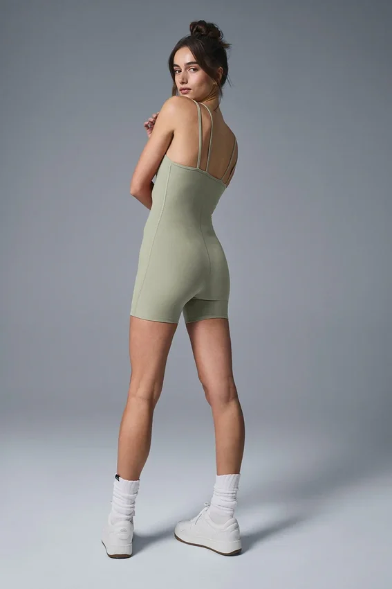 Alosoft Suns out Onesie - Limestone
