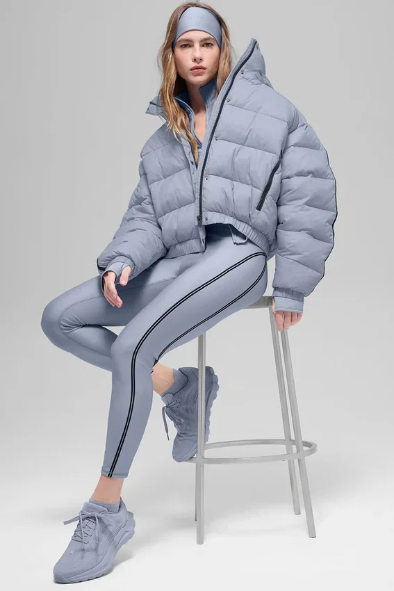 Aspen Love Puffer Jacket - Winter Frost