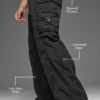 Axis Cargo Trouser - Black