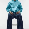 Axis Hooded Pullover - Blue Breeze