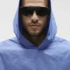 Axis Hooded Pullover - Provence Blue