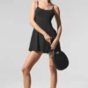 Breezy Tennis Dress - Black