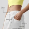 Breezy Tennis Skirt - White