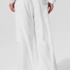 Breezy Wide Leg Pant (Long) - White