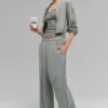Breezy Wide Leg Pant (Regular) - Lunar Grey