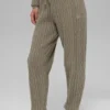 Cable Knit Winter Bliss Pant - Light Cocoa