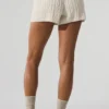 Cable Knit Winter Bliss Short - Ivory