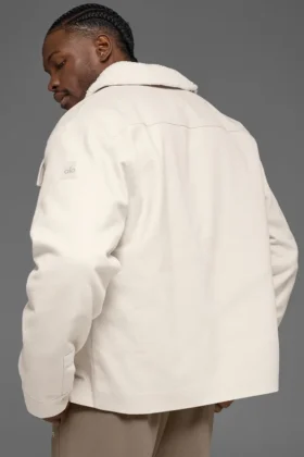 Canvas Utility Shacket – Bone
