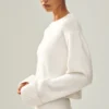Cashmere Embrace Pullover - Ivory