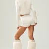 Cashmere High-Waist Embrace Short - Ivory