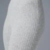 Cashmere High-Waist Plush Waffle Pant - Athletic Heather Grey