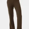 Cashmere High-Waist Plush Waffle Pant - Espresso