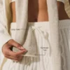 Cashmere Light Frosted Scarf - Winter Latte/Ivory