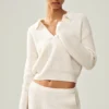 Cashmere Northstar Polo - Ivory