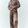 Cashmere Northstar Sweater Puffer - Alpine Cocoa Heather