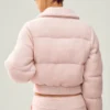 Cashmere Northstar Sweater Puffer - Frosted Pink