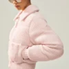 Cashmere Northstar Sweater Puffer - Frosted Pink