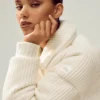 Cashmere Northstar Sweater Puffer - Ivory