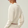 Cashmere Radiate Jacket - Ivory