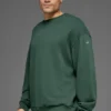 Chill Crew Neck Pullover - Clover Green