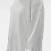 Chill Crew Neck Pullover - White Heather