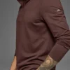 Conquer 1/4 Zip Reform Long Sleeve - Brownstone