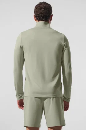 Conquer 1/4 Zip Reform Long Sleeve – Limestone